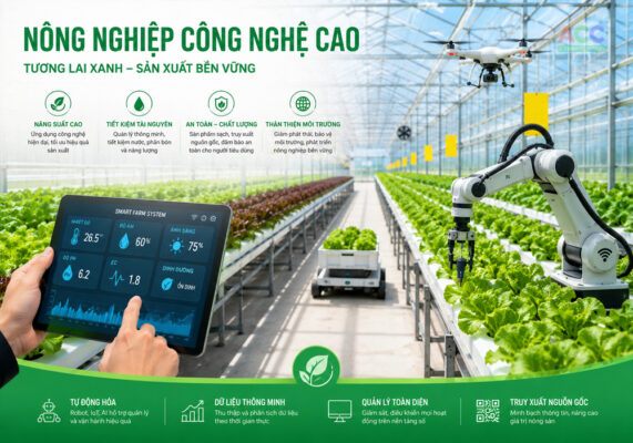 Dự án nông nghiệp công nghệ cao TN Agritech